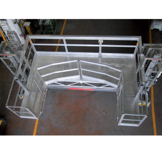 Special double sided shaped platform./ 56.82.18