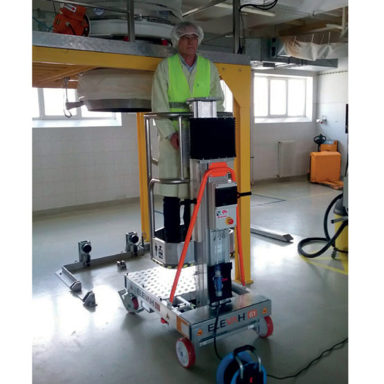 Special platforms for special maintenance and processing./62.84.18