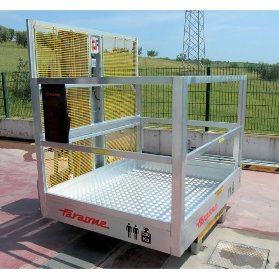 Special platforms for special maintenance and processing./63.84.18