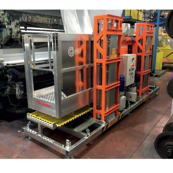 Special platforms for special maintenance and processing./64.84.18